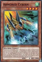 Armored Cybern - SDCR-EN011 - Common - Unlimited Edition