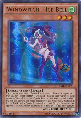 Windwitch - Ice Bell - RATE-EN007 - Ultra Rare - Unlimited Edition
