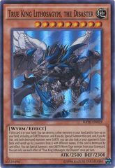 True King Lithosagym, the Disaster - RATE-EN019 - Super Rare - Unlimited Edition