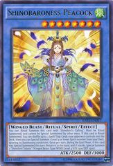 Shinobaroness Peacock - RATE-EN037 - Rare - Unlimited Edition