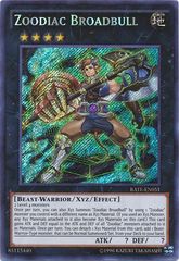 Zoodiac Broadbull - RATE-EN051 - Secret Rare - Unlimited Edition