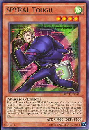 SPYRAL Tough - RATE-EN087 - Rare - Unlimited Edition