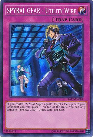 SPYRAL GEAR - Utility Wire - RATE-EN088 - Super Rare