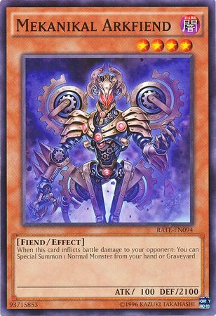 Mekanikal Arkfiend - RATE-EN094 - Common - Unlimited Edition