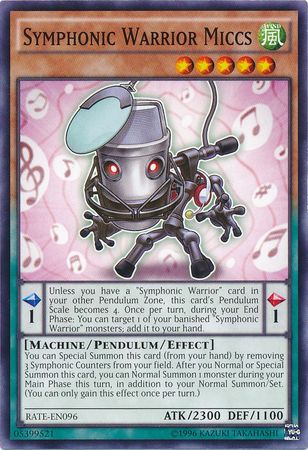 Symphonic Warrior Miccs - RATE-EN096 - Common - Unlimited Edition
