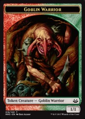 Goblin Warrior 1/1 Token (set aléatoire)