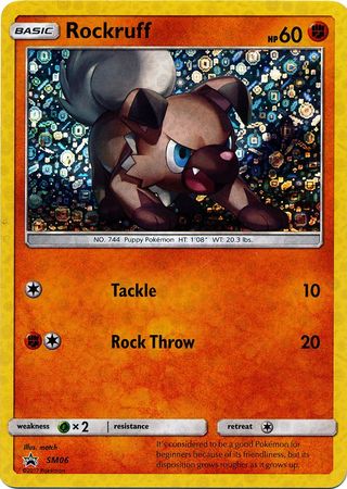 Rockruff - SM06 - Cereal Promo