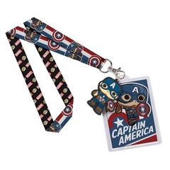 Pop! Home: Lanyard: Marvel - Captain America