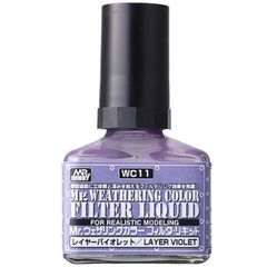 Wc11: Mr. Hobby Weathering Paint Filter Liquid Violet