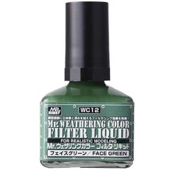 Wc12: Mr. Hobby Weathering Paint Filter Liquid Green