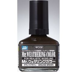 Wco2: Mr. Hobby Weathering Paint Ground Brown