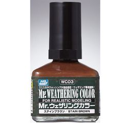 Wco3: Mr. Hobby Weathering Paint Stain Brown