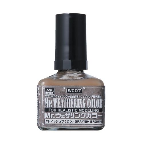 Wco7: Mr. Hobby Weathering Paint Grayish Brown