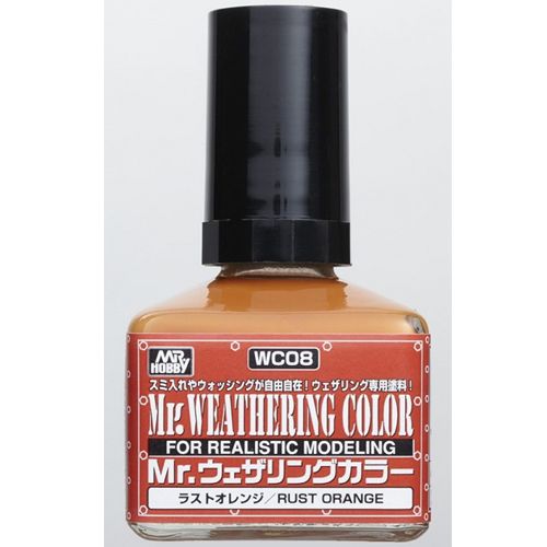 Wco8: Mr. Hobby Weathering Paint Rust Orange