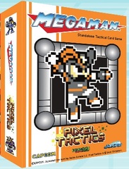 Pixel Tactics: Mega Man Bass Orange Card Game