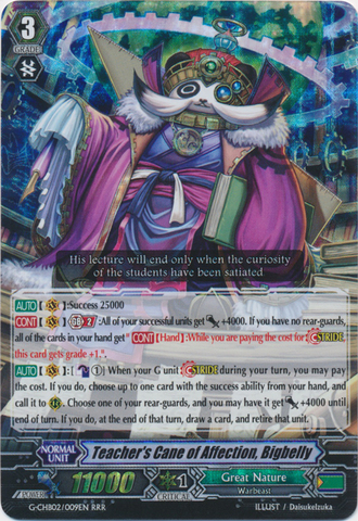 Teachers Cane of Affection, Bigbelly  - G-CHB02/009EN - RRR