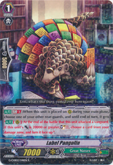 Label Pangolin  - G-CHB02/041EN - R