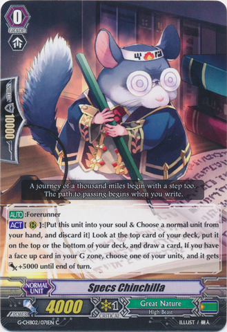 Specs Chinchilla  - G-CHB02/071EN - C