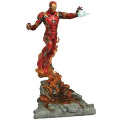 Marvel Milestones: Captain America: Civil War - Iron Man Statue