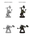 Pathfinder Battles Unpainted Minis - Half-Orc Male Barbarian