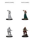 Pathfinder Battles Unpainted Minis - Merchants/Serving Girls