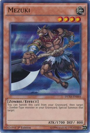 Mezuki - DUSA-EN064 - Ultra Rare - 1st Edition Mezuki - DUSA-EN064 - Ultra Rare - 1st Edition
