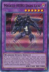 Masked HERO Dark Law - DUSA-EN094 - Ultra Rare - 1st Edition