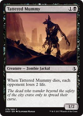 Tattered Mummy - Planeswalker Deck Exclusive