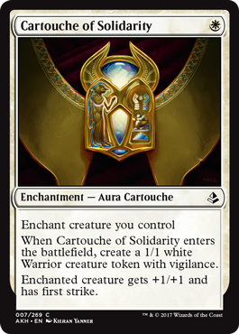 Cartouche of Solidarity - Foil