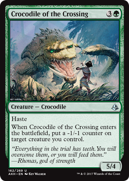 Crocodile of the Crossing - Foil