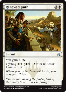 Renewed Faith - Foil