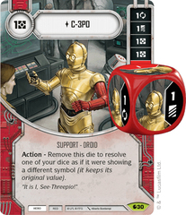 C-3PO (Sold with matching Die)