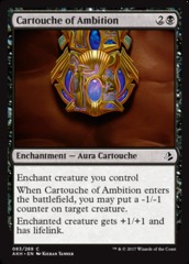 Cartouche of Ambition - Foil