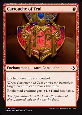 Cartouche of Zeal - Foil