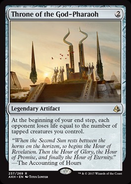 Throne of the God-Pharaoh - Foil