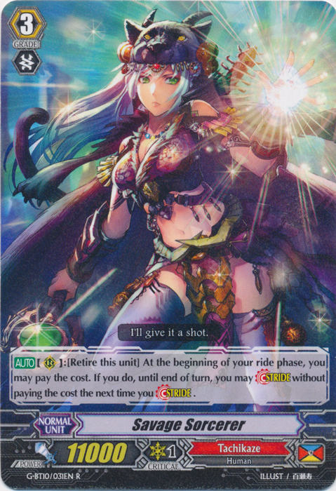 Savage Sorcerer - G-BT10/031EN - R