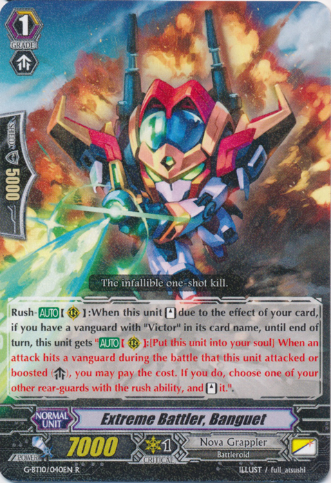 Extreme Battler, Banguet - G-BT10/040EN - R Extreme Battler, Banguet - G-BT10/040EN - R