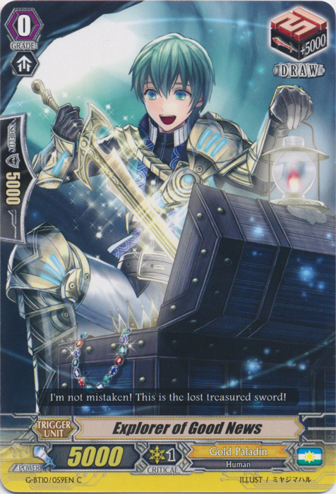 Explorer of Good News - G-BT10/059EN - C Explorer of Good News - G-BT10/059EN - C