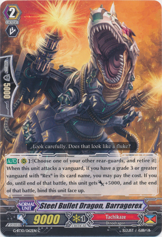 Steel Bullet Dragon, Barragerex - G-BT10/062EN - C