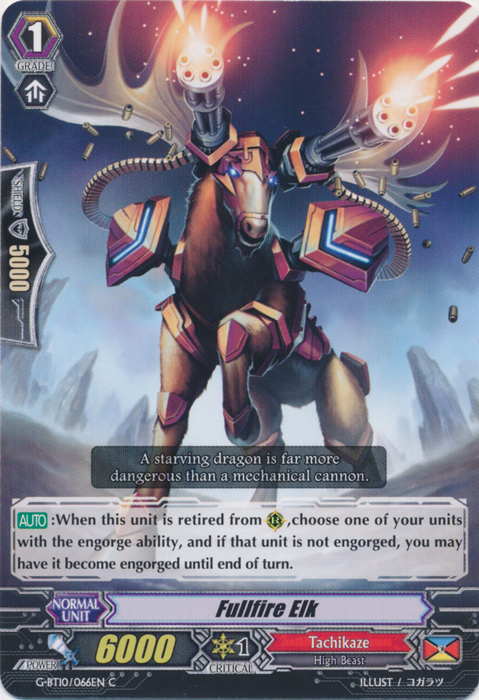 Fullfire Elk - G-BT10/066EN - C Fullfire Elk - G-BT10/066EN - C