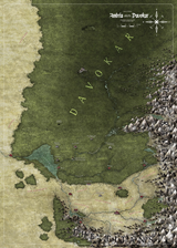 Symbaroum: Ambria & Davokar Map