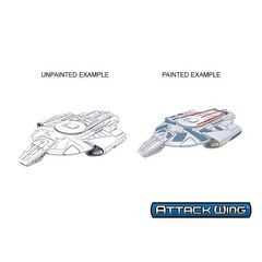 Star Trek: Deep Cuts Unpainted Ships - Defiant Class