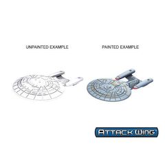 Star Trek: Deep Cuts Unpainted Ships - Galaxy Class