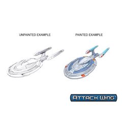 Star Trek: Deep Cuts Unpainted Ships - Sovereign Class