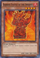 Barrier Statue of the Inferno - OP04-EN018 - Common - Unlimited Edition