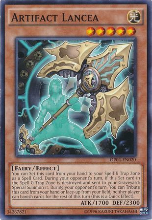 Artifact Lancea - OP04-EN020 - Common - Unlimited Edition