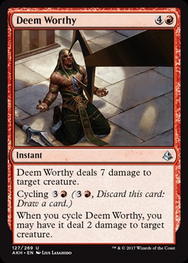 Deem Worthy - Foil