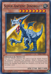 Super-Ancient Dinobeast - SR04-EN007 - Common - 1st Edition