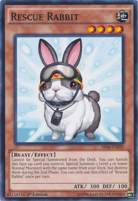Rescue Rabbit - SR04-EN020 - Common - 1st Edition
