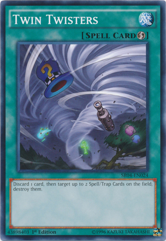 Twin Twisters - SR04-EN024 - Common - 1st Edition